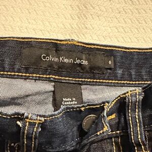Calvin Klein Dark Blue Women's Jeans vintage